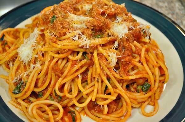Spaghett with Meatball