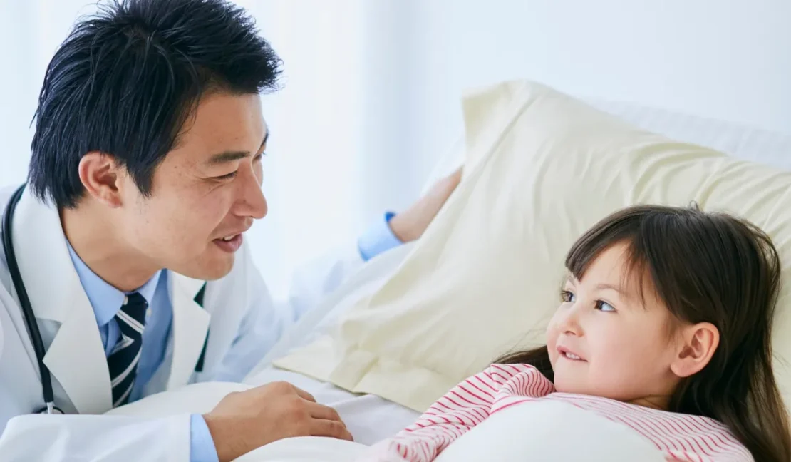 Anak di rumah sakit