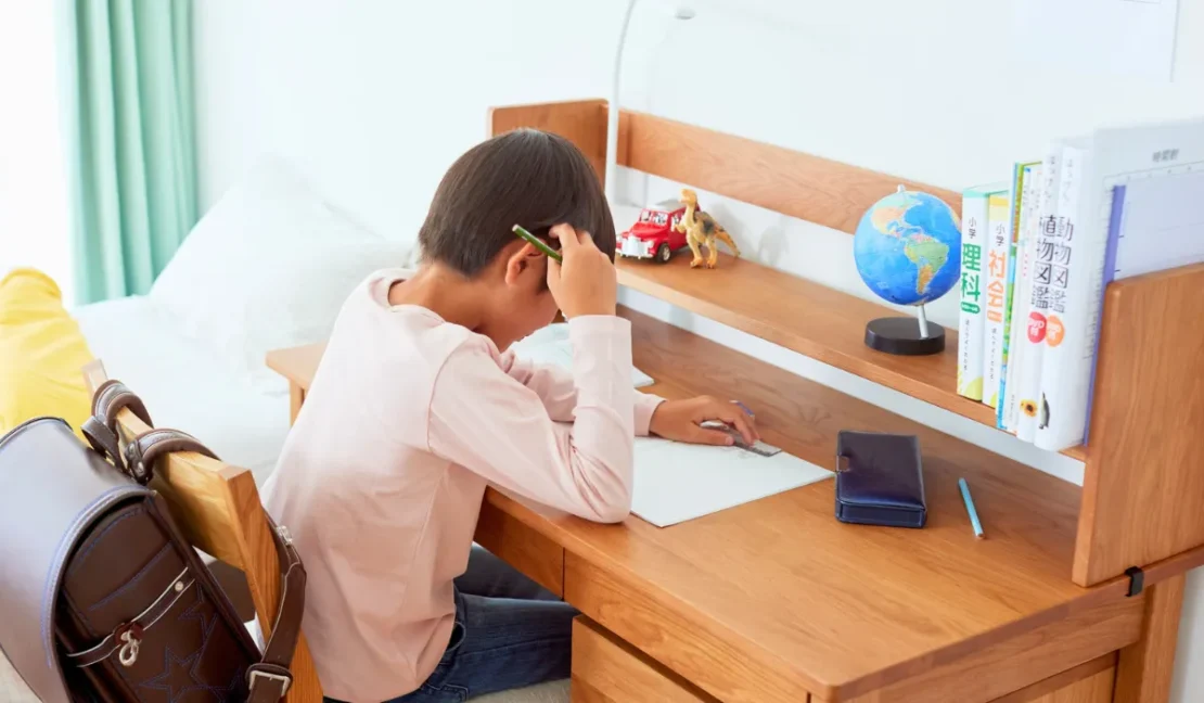 child loses interest in studies