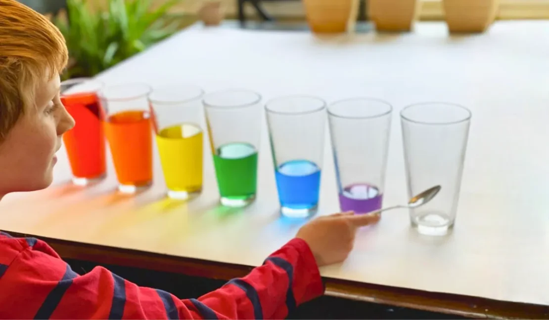 DIY Science Musical Water Xylophone Orchestra Creation_www.appletreebsd.com