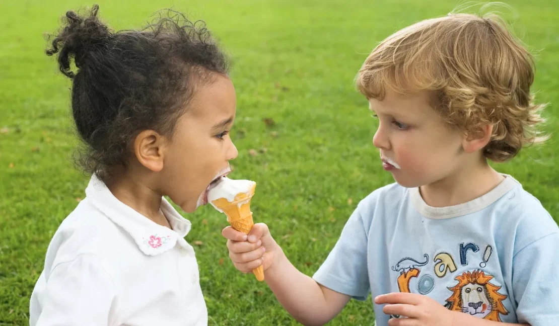 sharing toys teaching