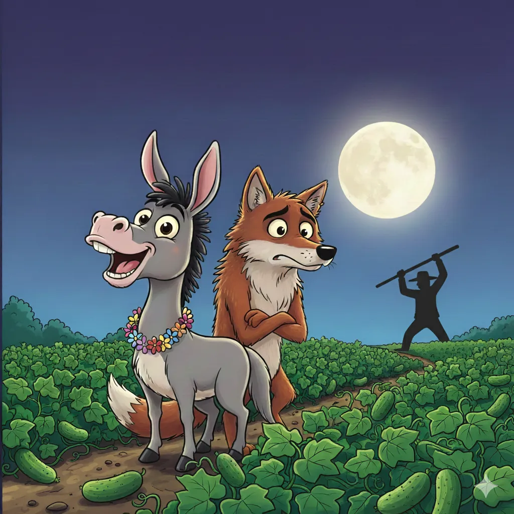 5. Dongeng Lucu Seekor Keledai dan Serigala_www.appletreebsd.com