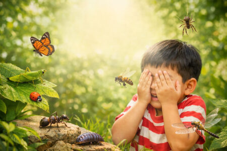 Mengatasi Ketakutan Anak terhadap Serangga