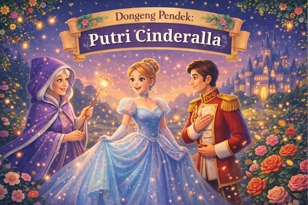 Dongeng Pendek Putri Cinderella_www.appletreebsd.com