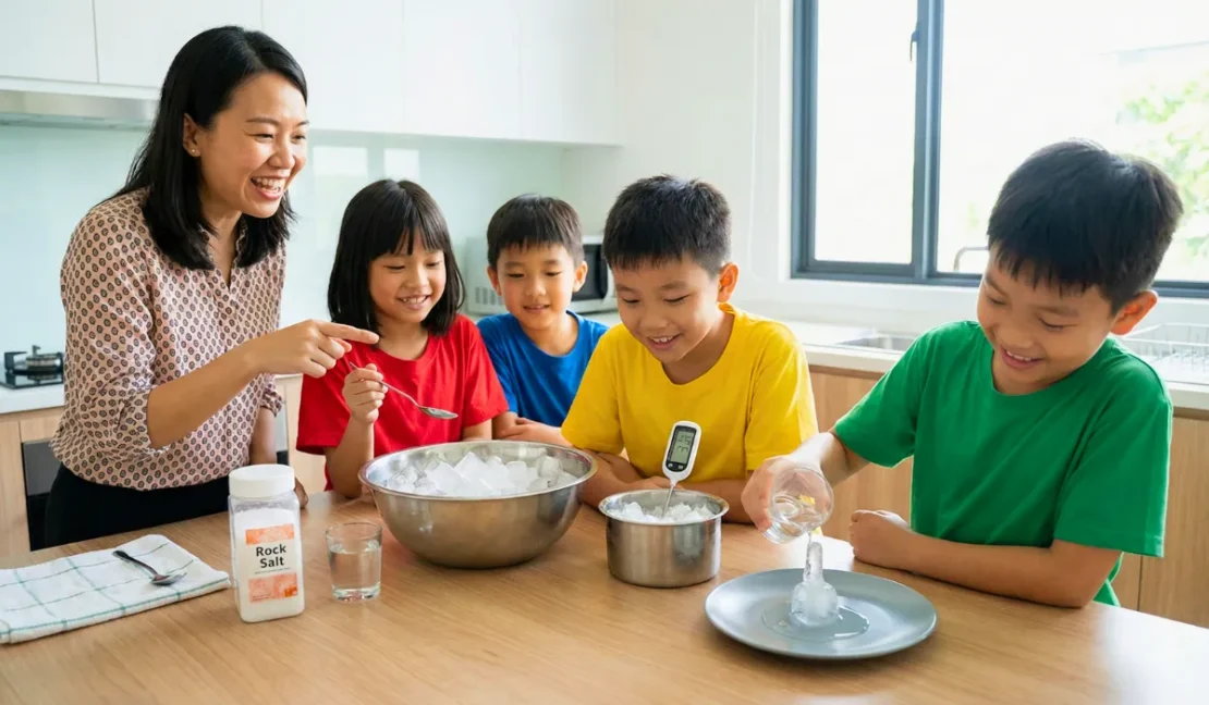 4. Eksperimen Es dan Garam (Salt and Ice Instant Freezing Experiment)_www.appletreebsd.com