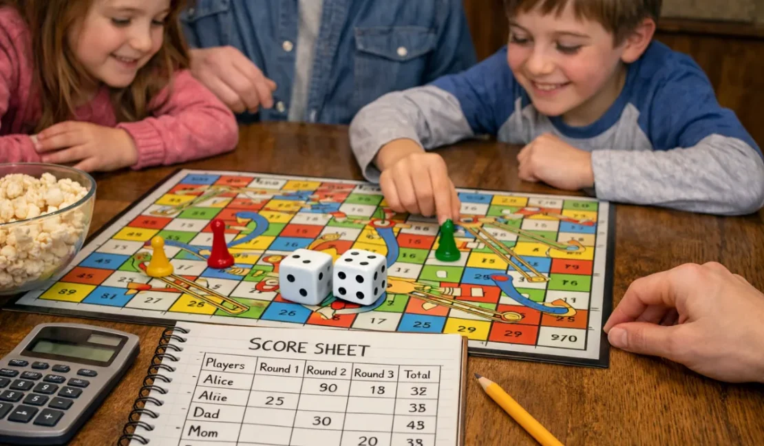 Game 9_ Board Game Night Math Reinforcement_www.appletreebsd.com