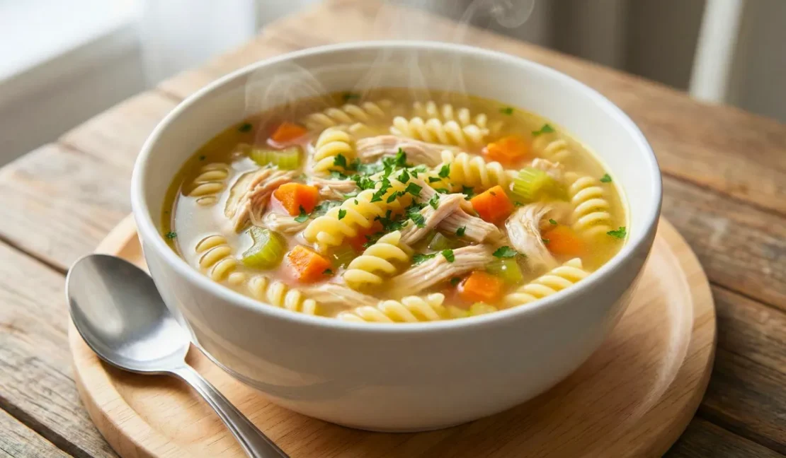 Inspirasi Menu Buka Puasa Sup Ayam Makaroni_www.appletreebsd.com