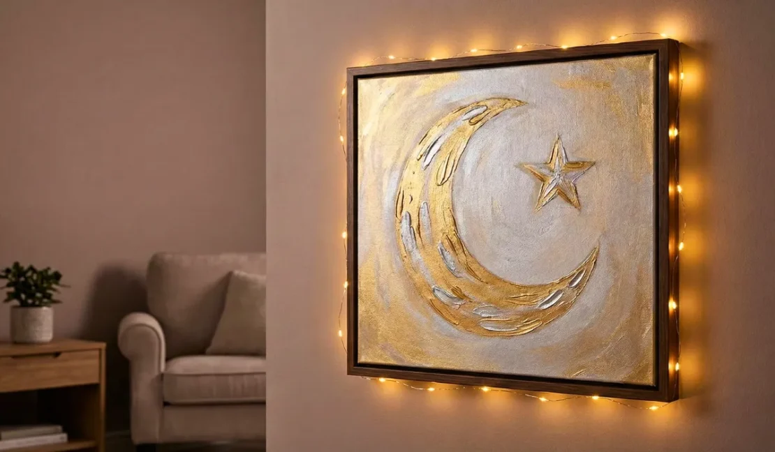 3. Crescent Moon and Star Wall Art_www.appletreebsd.com