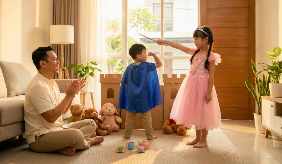 Ngabuburit Bermain Peran dan Bercerita_www.appletreebsd.com