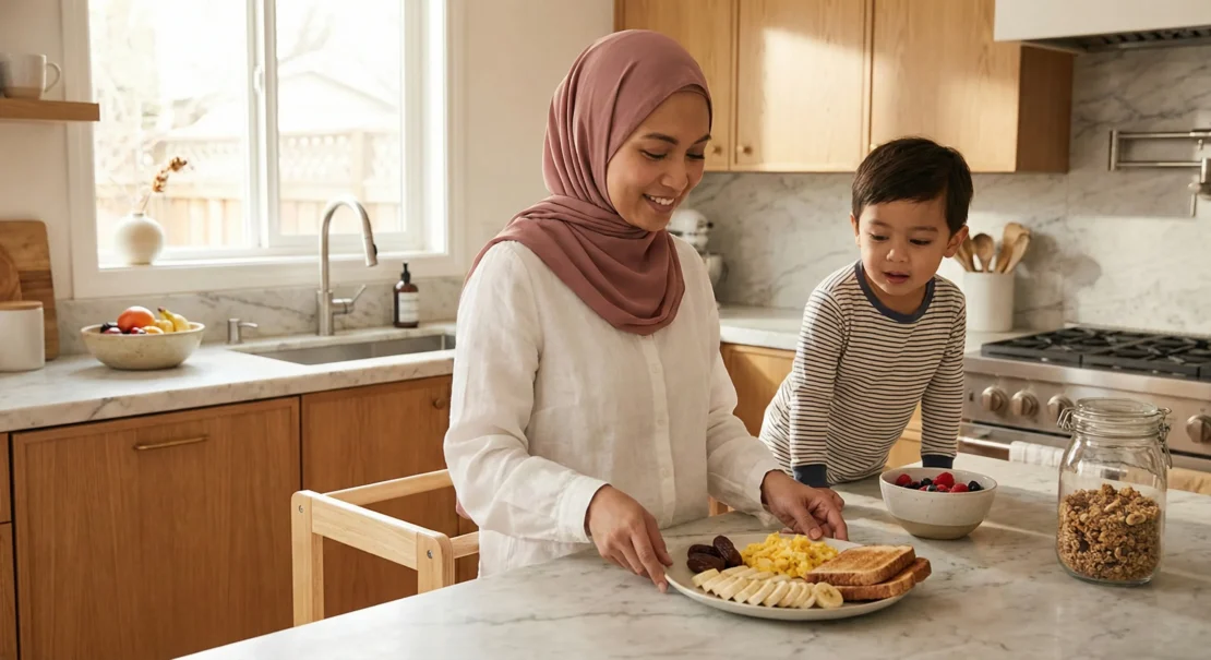 Pola makan anak puasa