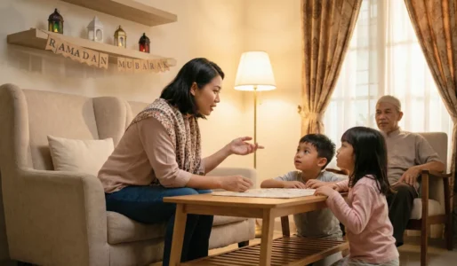 Cara Mengajarkan Anak Hormati Orang Puasa Sejak Dini