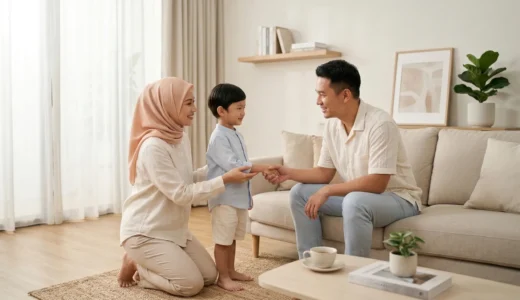 Membentuk Etika Anak Saat Lebaran dan Bertemu Saudara