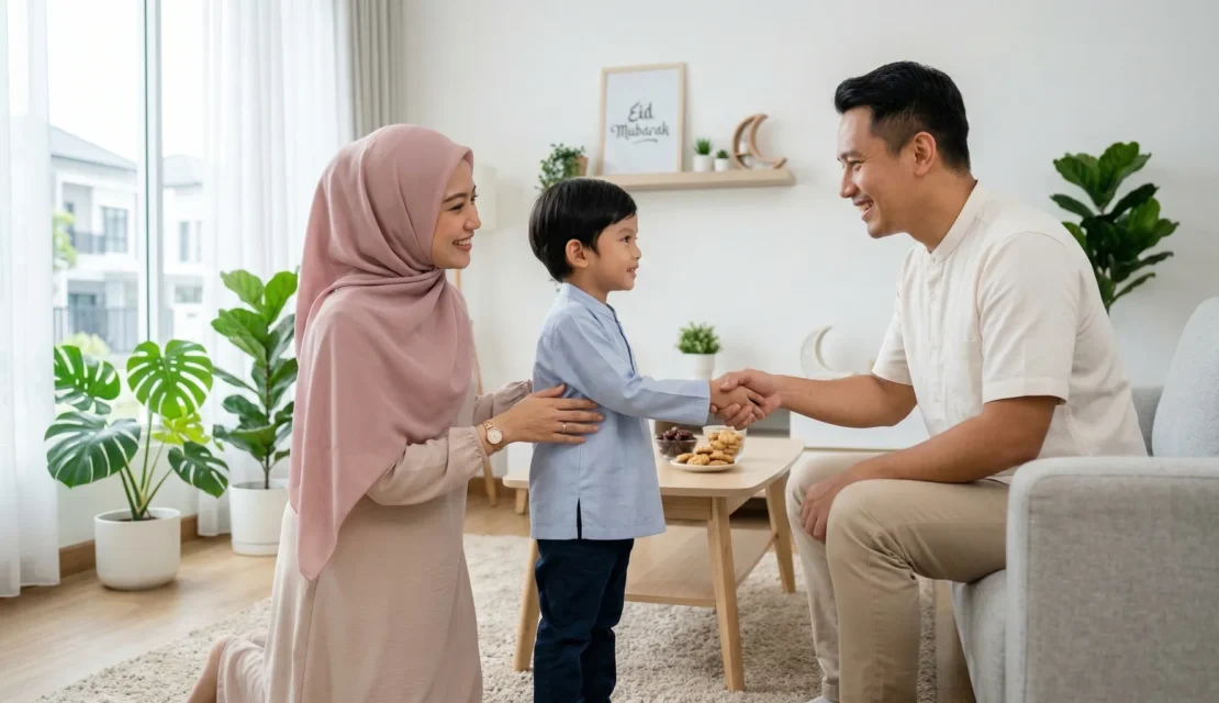 Teaching Basic Eid Etiquette For Kids Visiting Relatives
