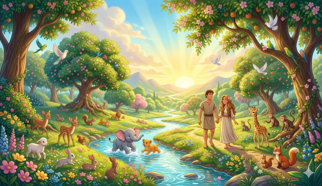 1-kisah-penciptaan-dunia-sekolah-minggu-bergambar_www.appletreebsd.com