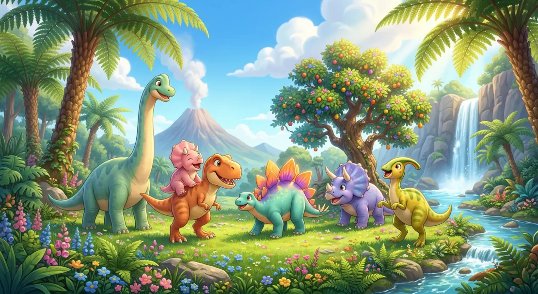 5 Dongeng Dinosaurus Lucu untuk Anak Sebelum Tidur