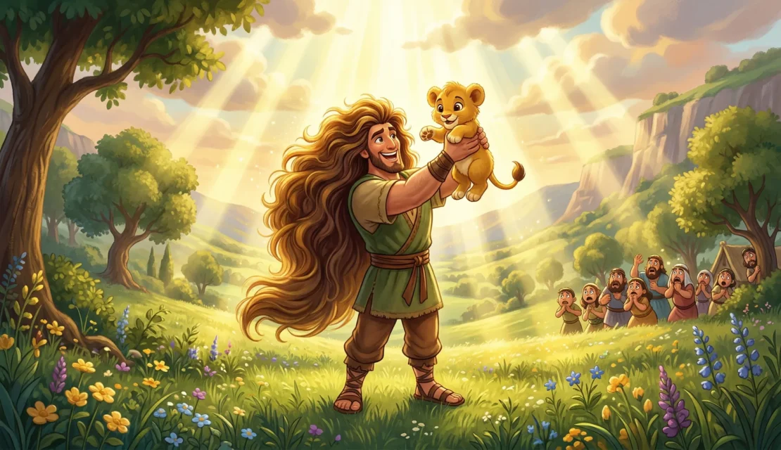 12-kisah-simson-manusia-terkuat-alkitab-bergambar_www.appletreebsd.com