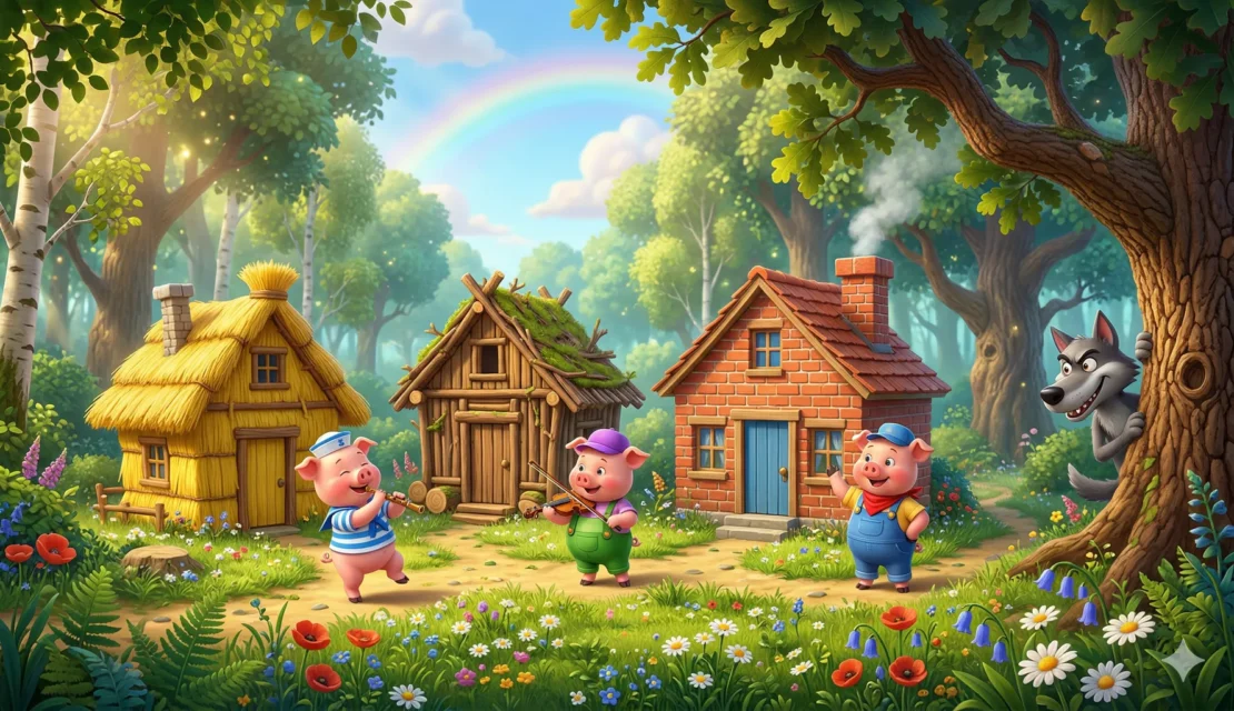 12-three-little-pigs-houses-wolf.jpg_www.appletreebsd.com