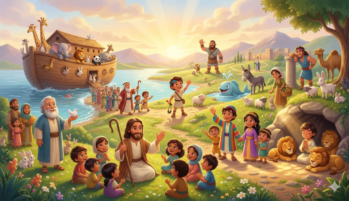 15 Cerita Alkitab Anak Pengantar Tidur Penuh Berkat