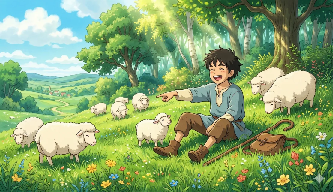 2-cerita-anak-gembala-dan-serigala-berbohong_www.appletreebsd.com