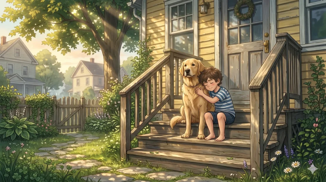 2-dog-waiting-sammy-back-step_www.appletreebsd.com