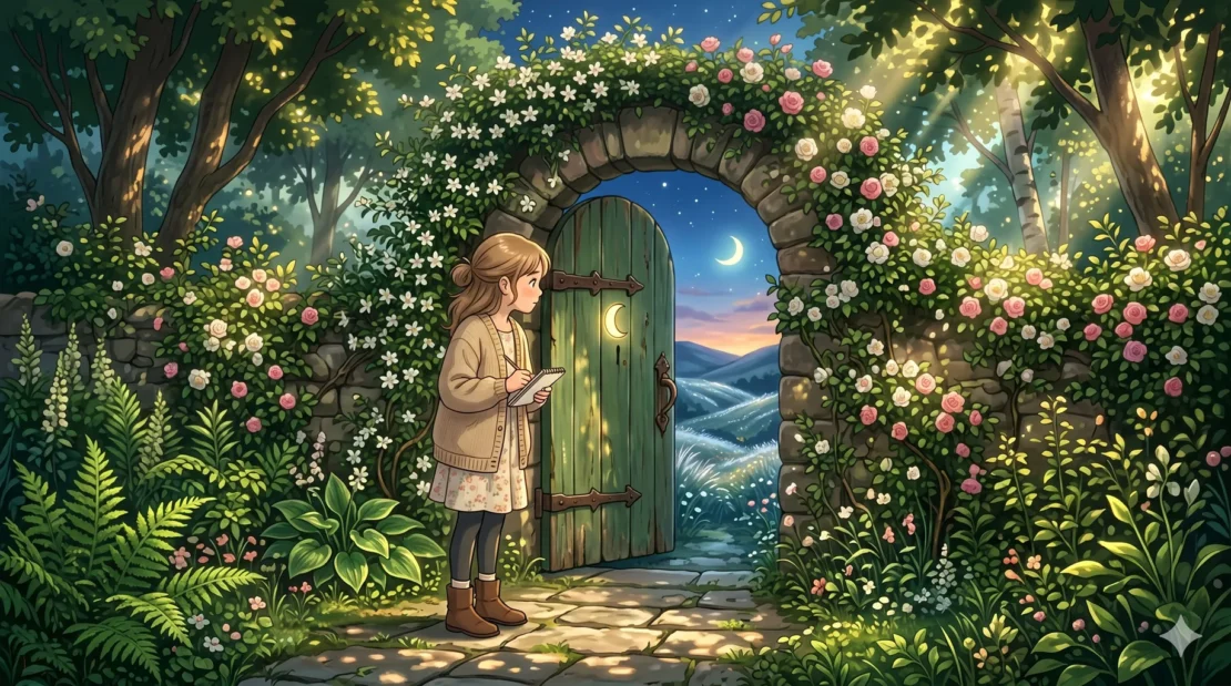 2-secret-garden-magical-door-fantasy_www.appletreebsd.com