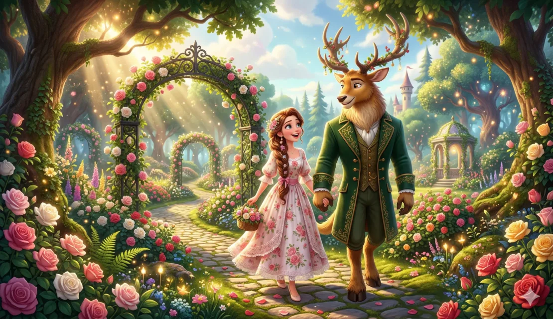 3-beauty-and-the-beast-enchanted-garden_www.appletreebsd.com