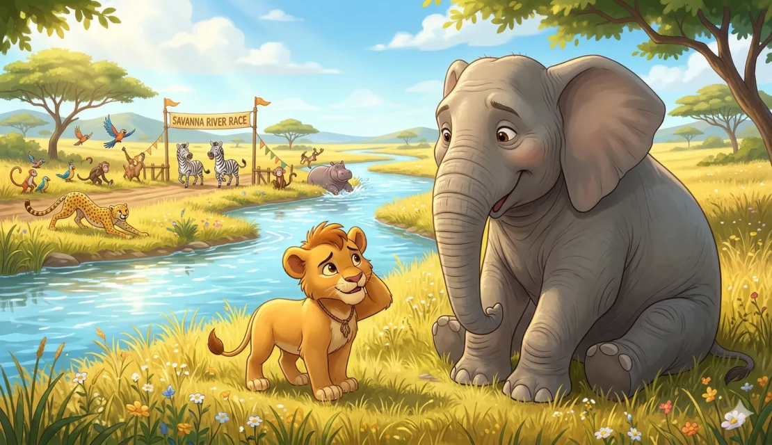 3-cerita-binatang-singa-jujur-gajah-bijaksana_www.appletreebsd.com