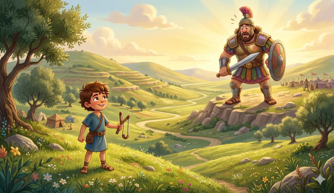 3-kisah-daud-dan-goliath-keberanian-anak_www.appletreebsd.com