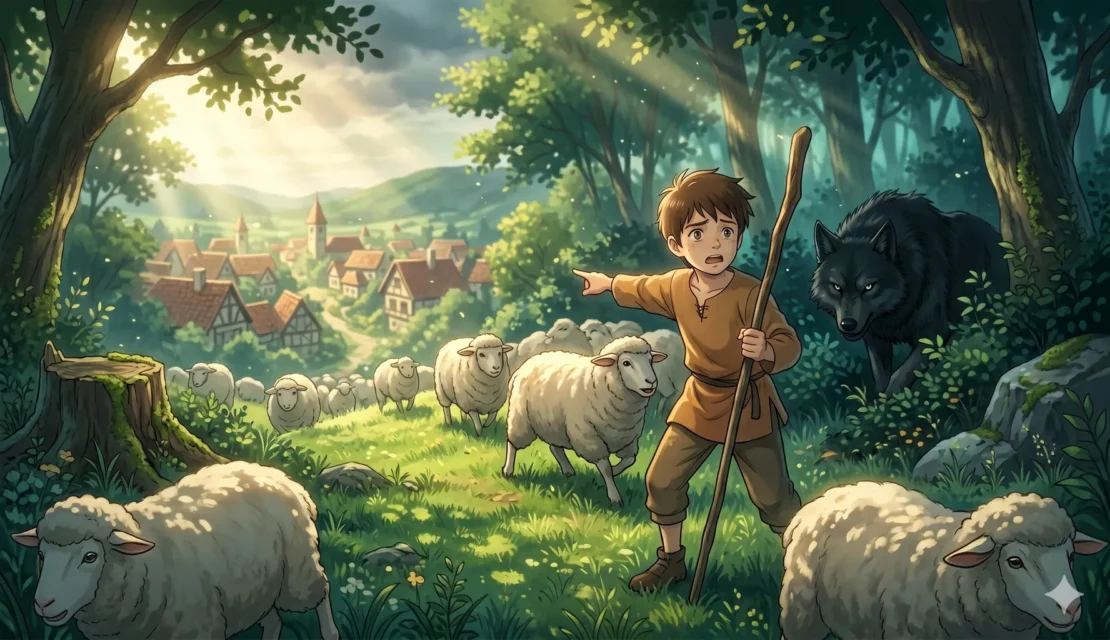4-anak-gembala-ketakutan-melihat-serigala_www.appletreebsd.com