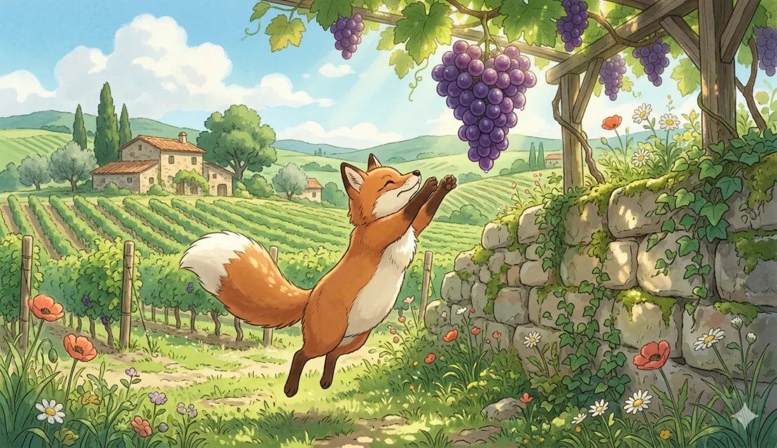 4-fabel-rubah-dan-anggur-asam_www.appletreebsd.com