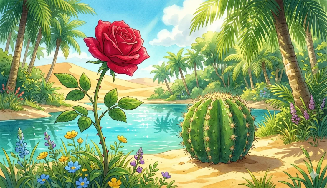 5-kisah-bunga-mawar-sombong-dan-kaktus_www.appletreebsd.com