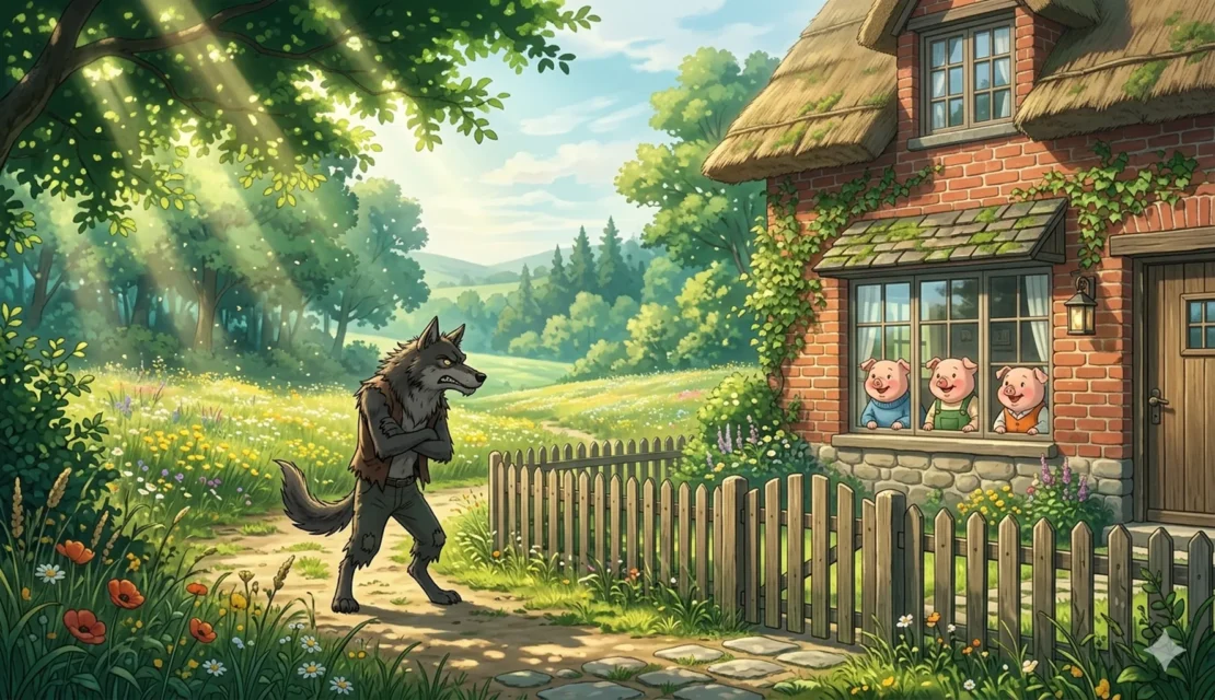 5-tiga-babi-kecil-aman-di-rumah-bata_www.appletreebsd.com