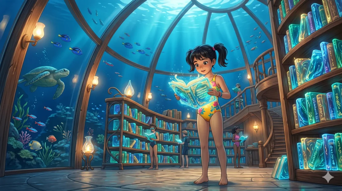 5. cerita_fantasi_anak_perpustakaan_bawah_air_www.appletreebsd.com