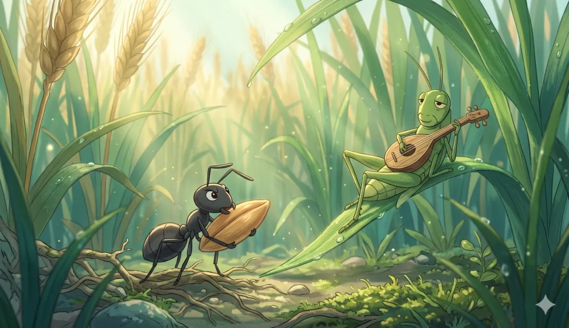 8-fabel-semut-mira-dan-belalang_www.appletreebsd.com