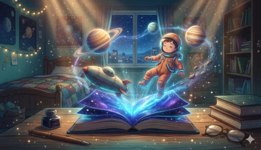 8 Dongeng Luar Angkasa Inspiratif yang Pupuk Cita-cita Astronot Cilik
