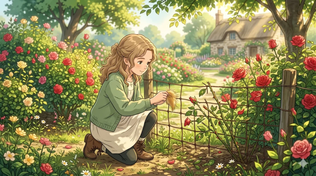 10-gadis-kecil-menemukan-bulu-kelinci-di-kebun-mawar_www.appletreebsd.com