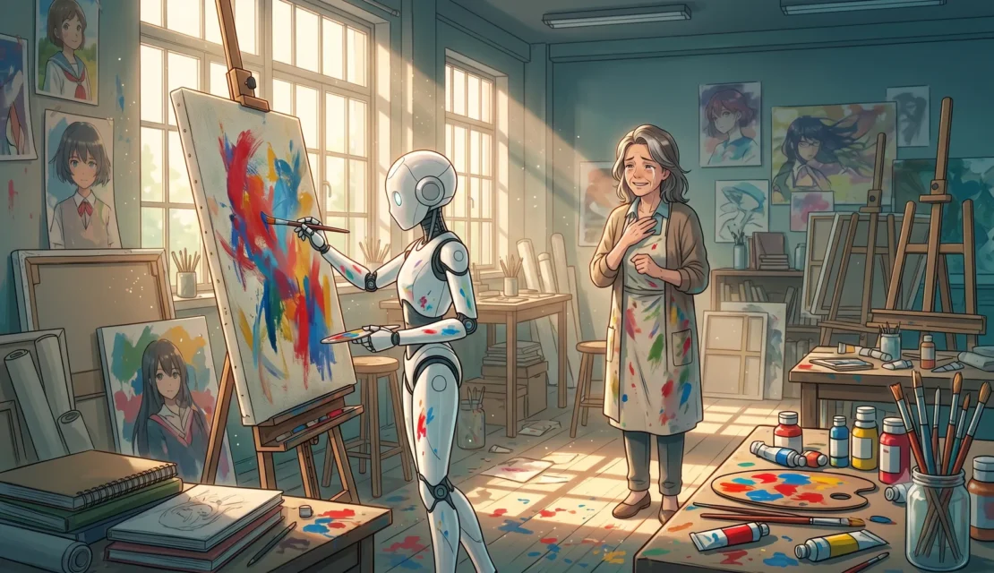 12. Cerita Robot Anak Seniman Belajar Kreativitas_www.appletreebsd.com