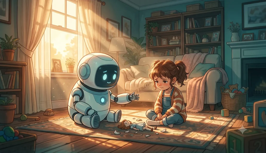 13. Cerita Robot Anak Sahabat Keluarga Masa Depan_www.appletreebsd.com