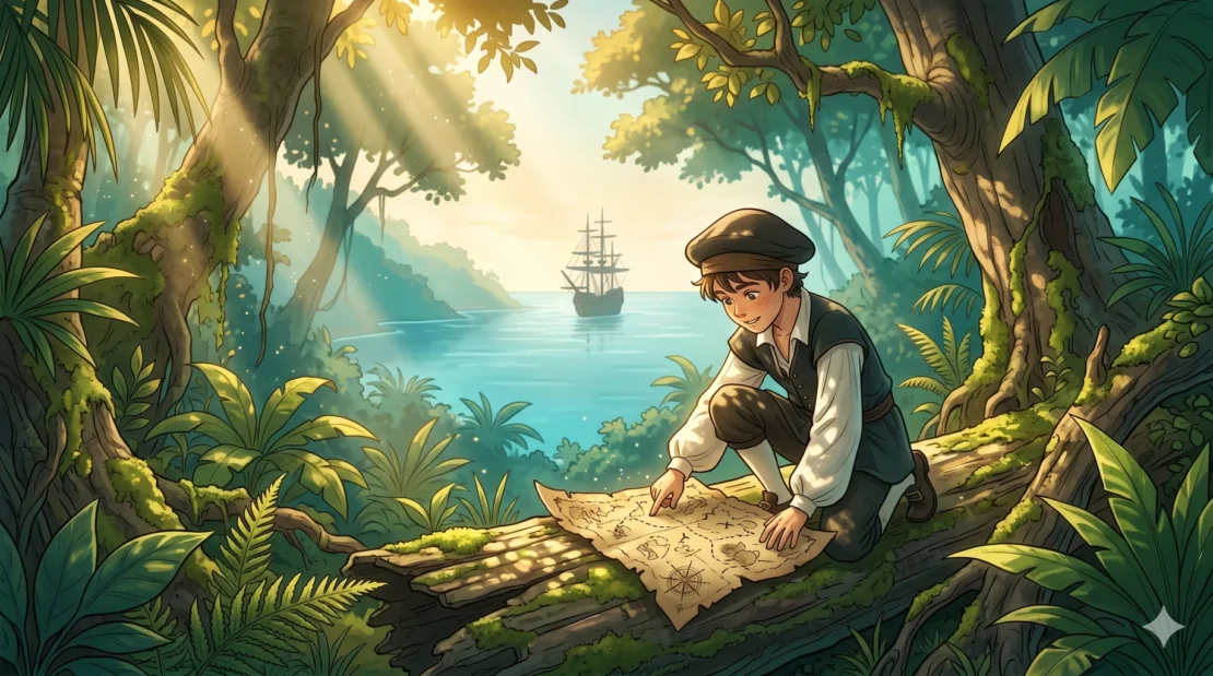 2. Misteri Peta Bajak Laut_www.appletreebsd.com