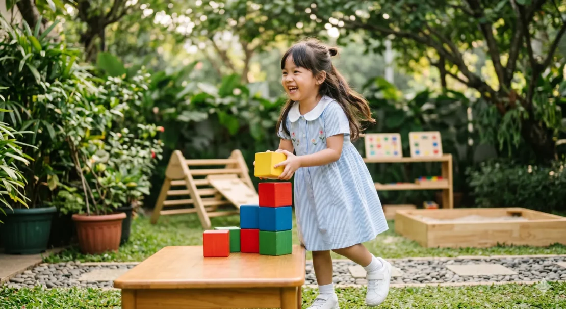 3-anak-sehat-aktif-bermain-di-preschool-bsd_Flamingo studio Bsd