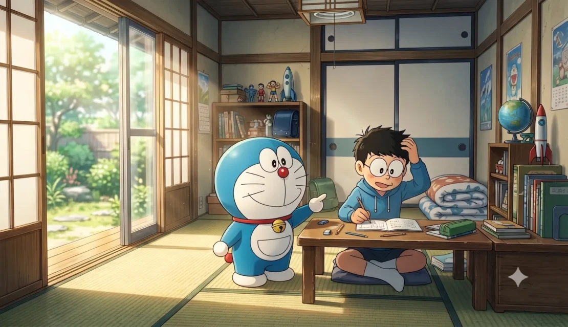 3. Cerita Robot Anak Doraemon dan Kantong Ajaib_www.appletreebsd.com