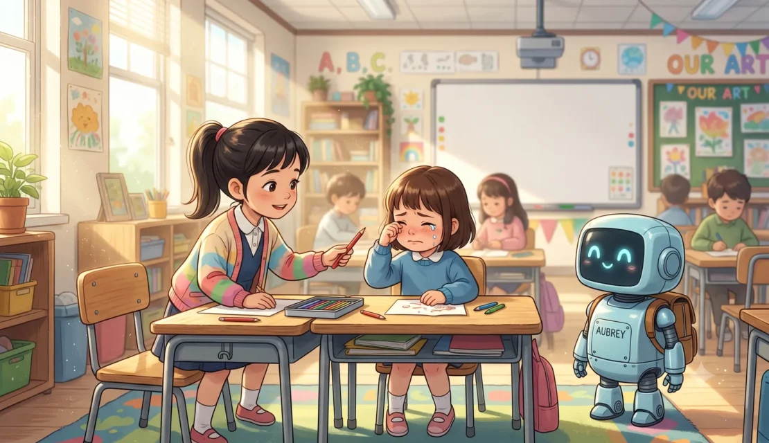 4. Cerita Robot Anak Belajar Perasaan dan Empati_www.appletreebsd.com
