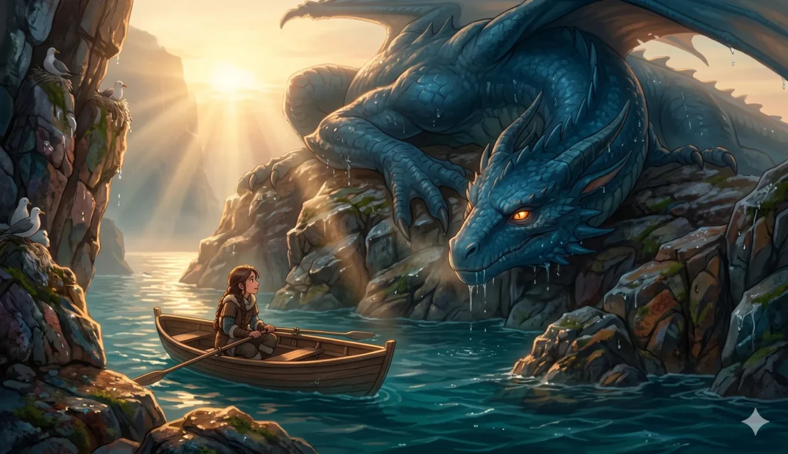 4. sea-dragon-and-lighthouse-keeper-daughter-ocean_www.appletreebsd.com