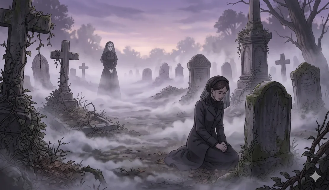 13-pale-woman-foggy-graveyard-twilight_www.appletreebsd.com
