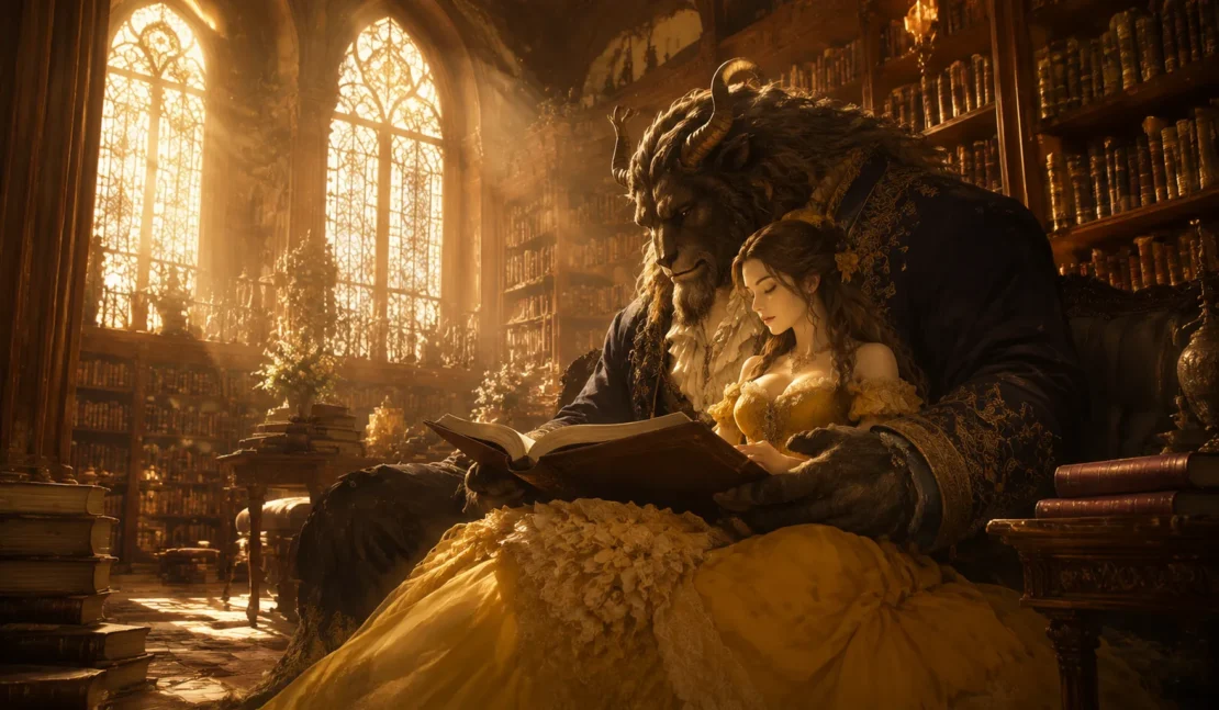 6. dongeng-beauty-and-the-beast-belle-dan-pangeran-adam_www.appletreebsd.com