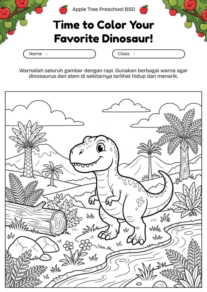 02-mewarnai-dinosaurus-t-rex-tersenyum