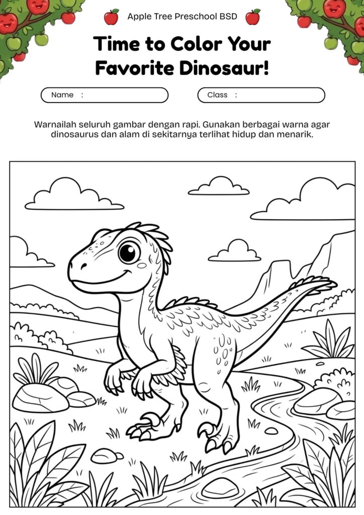 08-mewarnai-dinosaurus-velociraptor-lucu