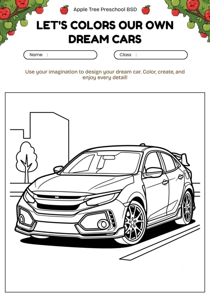 09-mewarnai-mobil-sport-hatchback-modern-worksheet