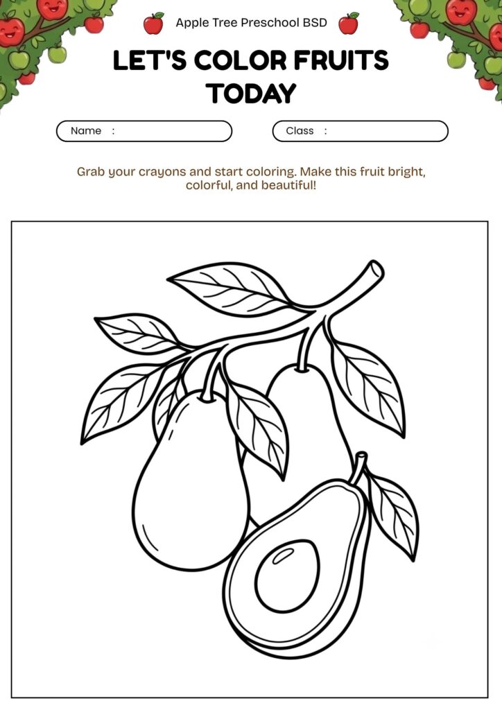 12-mewarnai-buah-alpukat-worksheet