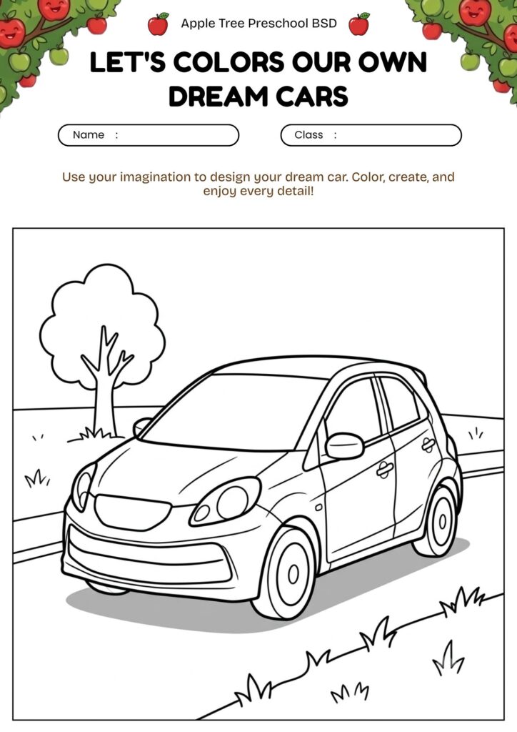 12-mewarnai-mobil-kecil-keluarga-anak-worksheet